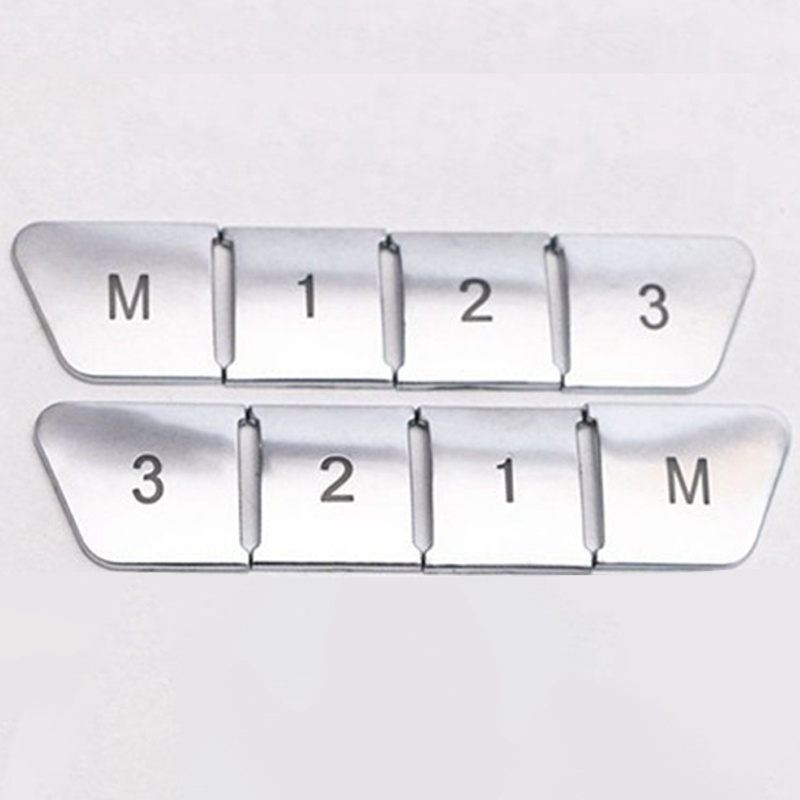 Ghế kiểu dáng ô tô Điều chỉnh bộ nhớ 1 2 3 M Nắp đậy nút bấm cho Mercedes Benz GLA CLA GLK GLE CLS ML GL a B C E Class