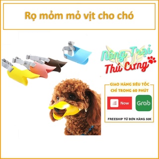 Rọ mõm mỏ vịt cho chó mèo
