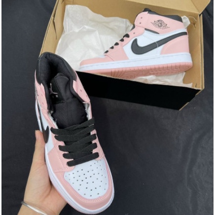 Giày Thể Thao Jordan 1 Hồng Cao Cổ Full Size Nữ, Giày sneaker nữ JD Hồng | BigBuy360 - bigbuy360.vn