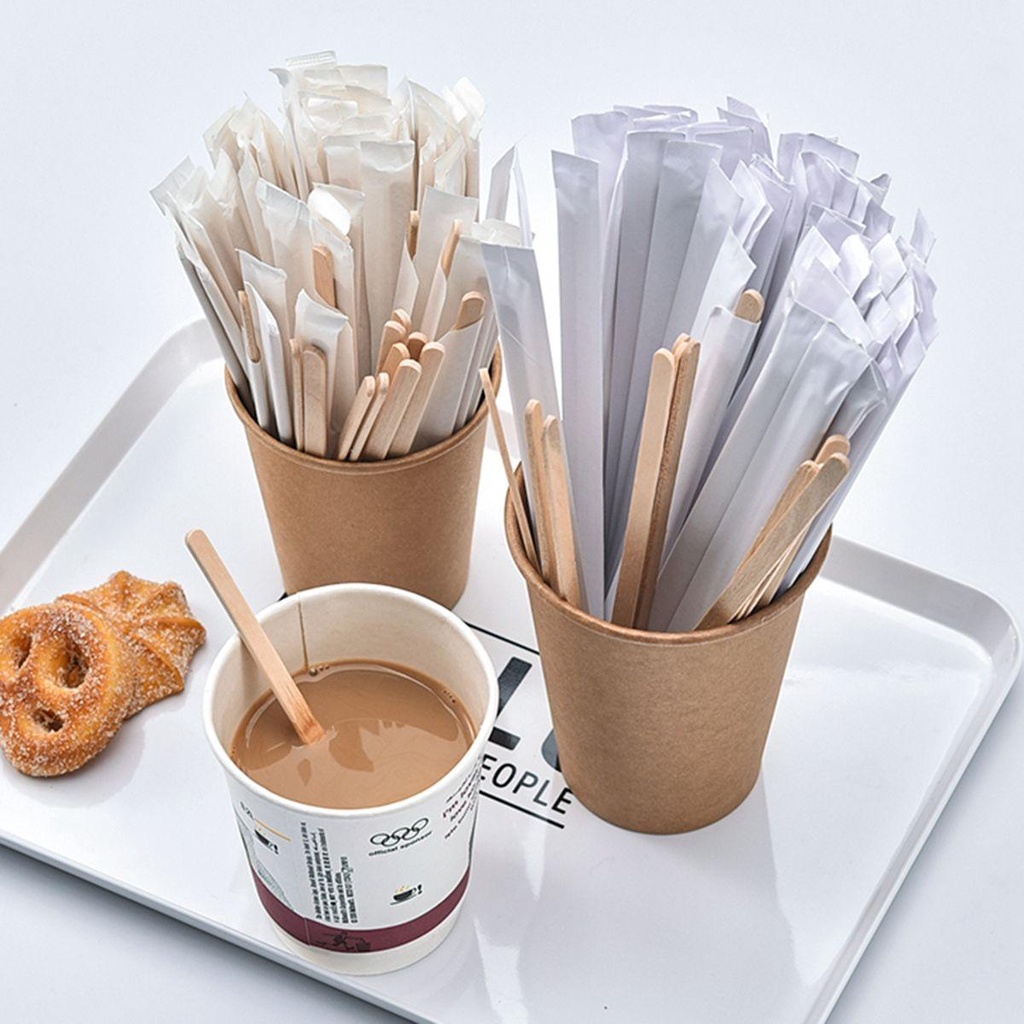 YIYU Gậy Pha Chế Cocktail Tự Nhiên Phân Hủy Sinh Học Thân Thiện Với Môi Trường