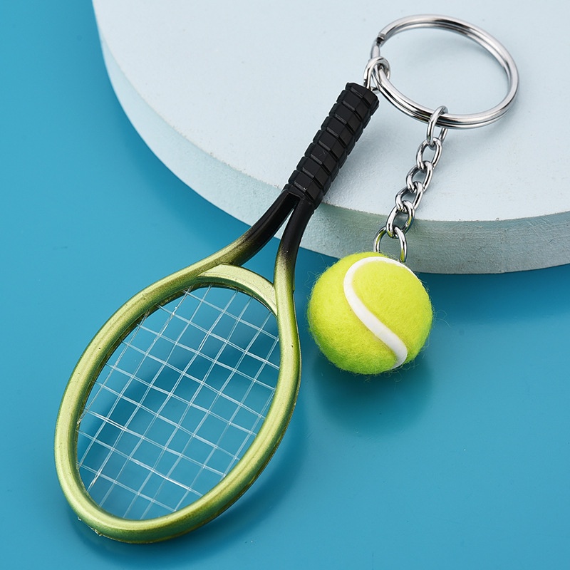 Móc Khóa Hình Bóng Tennis Sáng Tạo