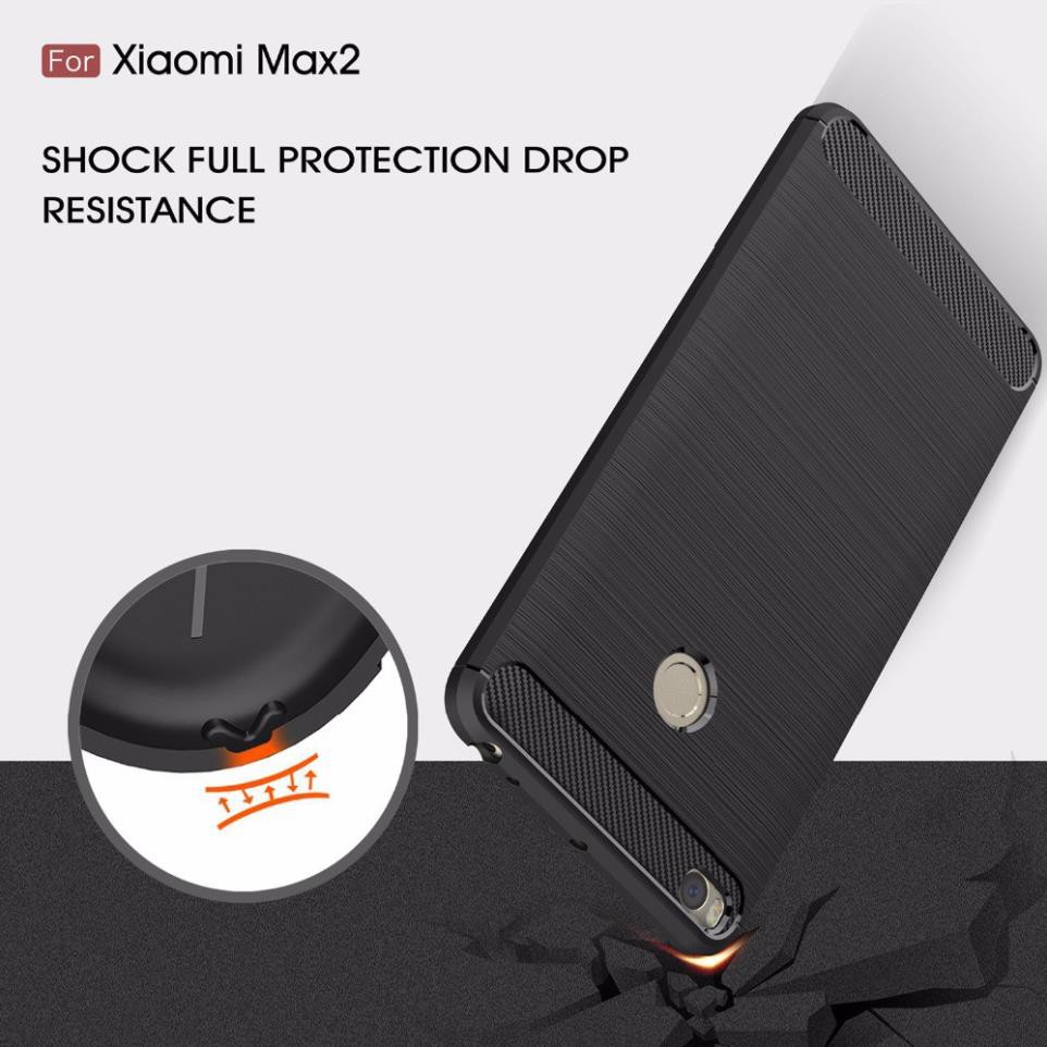 Ốp lưng silicon chống sốc cho Xiaomi Mi Max 2 hiệu Likgus (bảo vệ toàn diện, siêu mềm mịn) - Hàng chính hãng