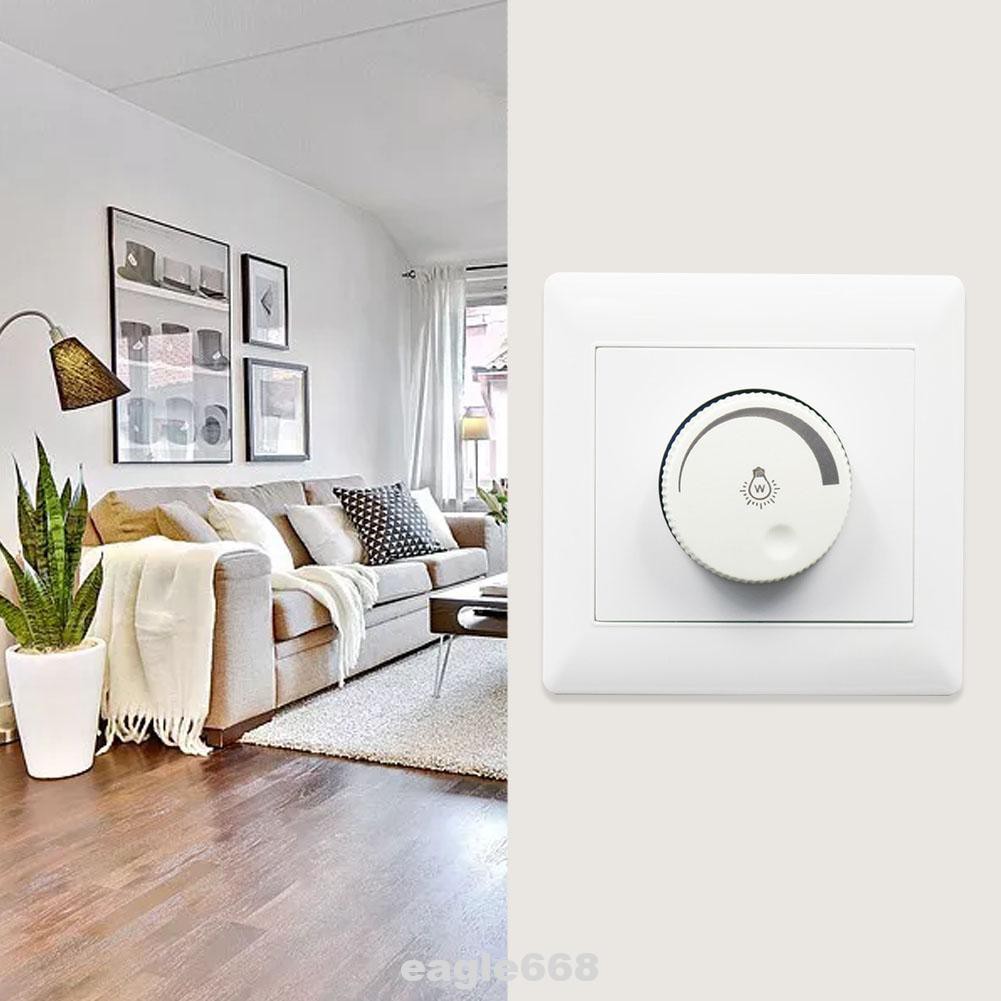 Công Tắc Dimmer Abs Màu Trắng Có Thể Điều Chỉnh