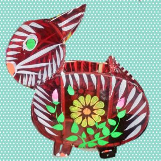 🏮🐇🐰 Lồng đèn giấy kiếng hình con thỏ size nhỏ:20cm