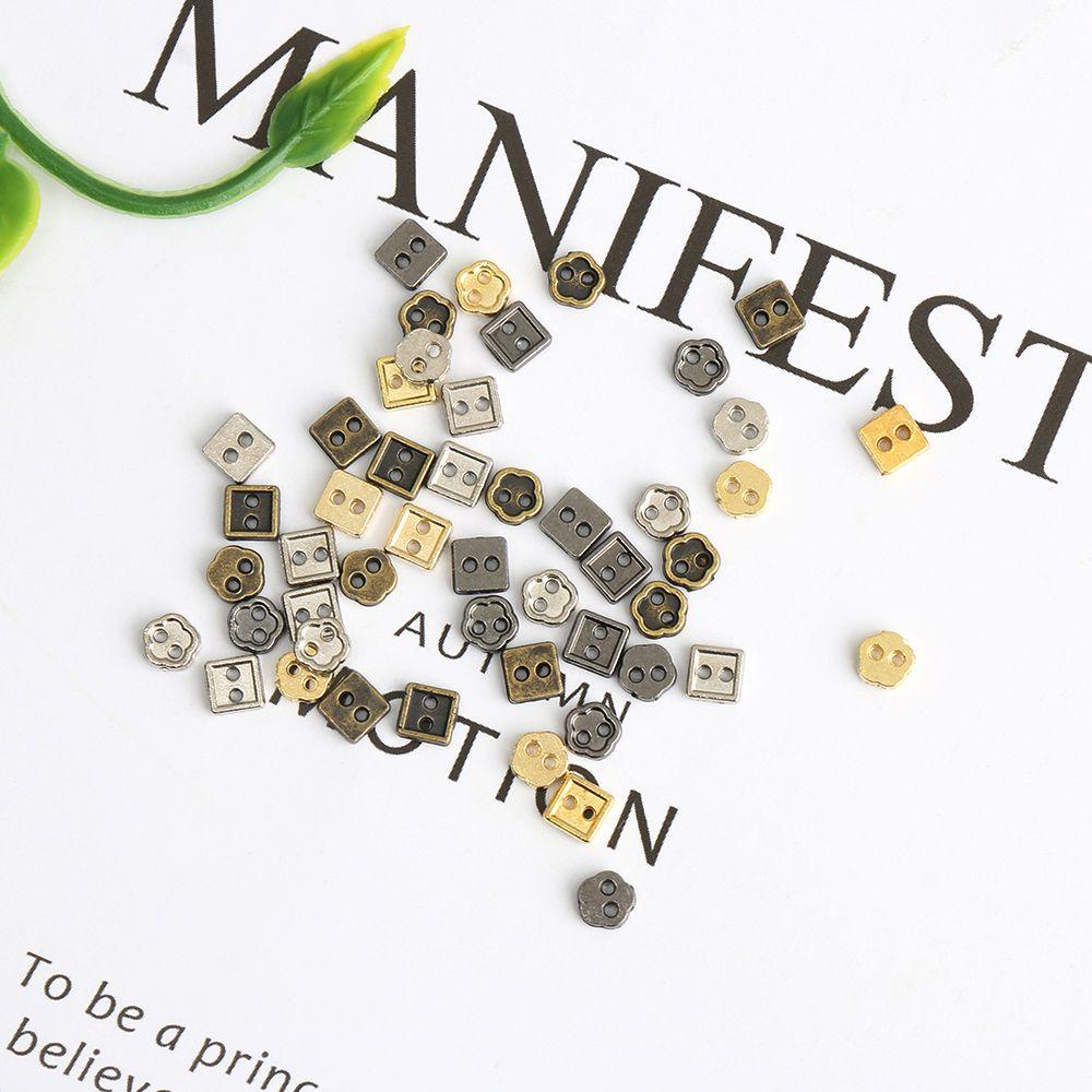 NIUYOU Set 10 / 20 Nút Búp Bê Mini 4 Màu Xinh Xắn