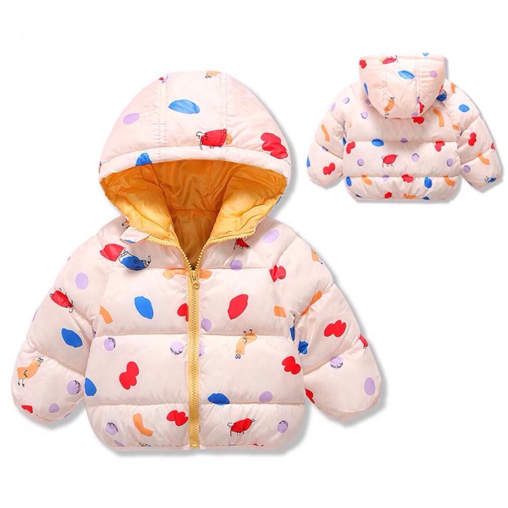 Áo khoác trẻ em, áo phao cho bé trai gái chất liệu cao cấp, dày dặn, ấm áp Xuân Cường Kids size từ 8 đến 18kg