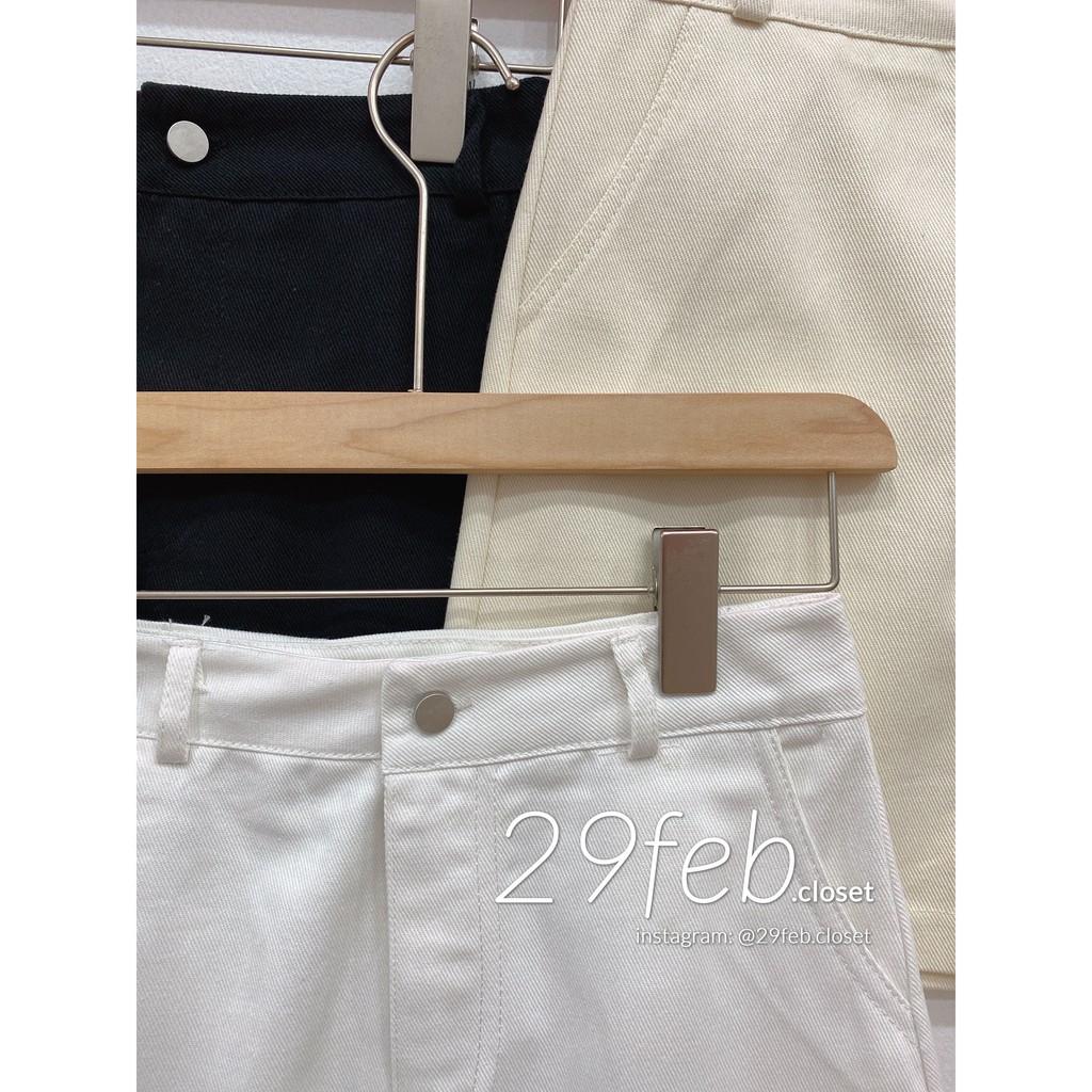 Chân váy kaki basic cạp cao 301 (Ảnh thật)