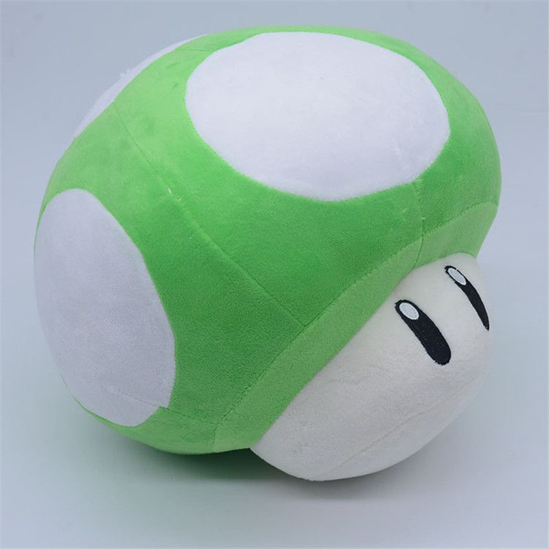 Búp Bê Nhồi Bông Hình Nấm Mario Dễ Thương 2 Màu
