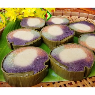 Bánh Tét Sắc Nhân Đậu Chay [Bánh tét Trà Cuôn Hai Lý tại Trà Vinh]