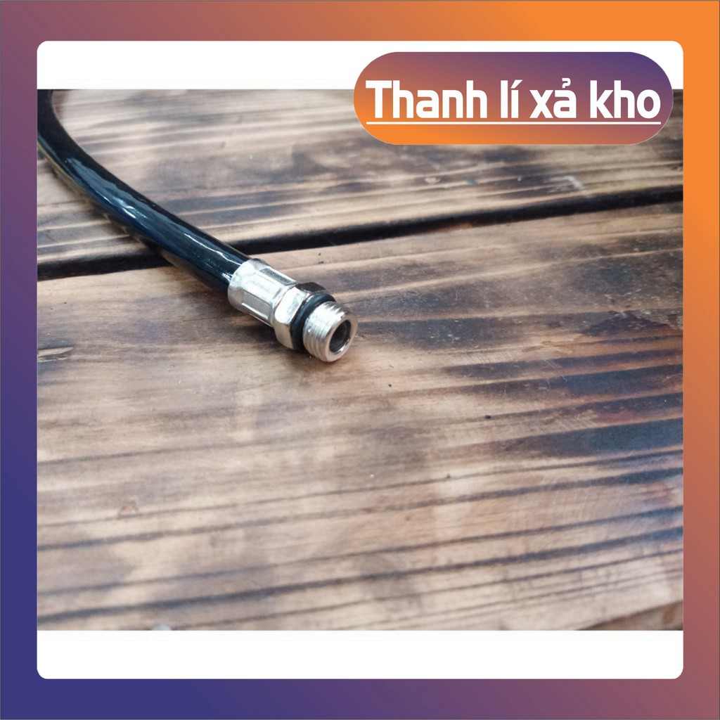 (Thanh Lý) Ống dây bơm hơi bánh xe hơi bằng cao su 16.3" đầu 1/2'