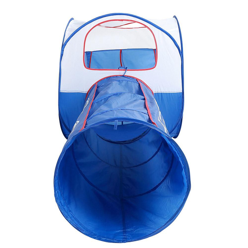 babifry Train Tunnel Pop-up Tent Portable Pool Foldable Outdoor Play House Tube Toy
