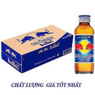 [GIÁ RẺ] - (Lốc) Nước tăng lực Redbull chai thủy tinh 150ml Bổ sung vitamin Tăng cường sức khỏe