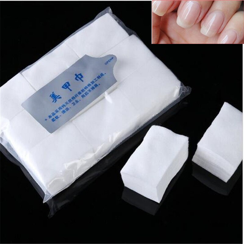 Bộ 900 miếng bông cotton tẩy sơn móng tay