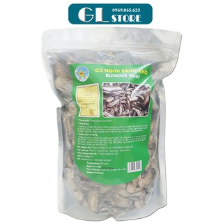 Củ ngưu bàng, ngưu báng khô Việt Nam túi 500gr