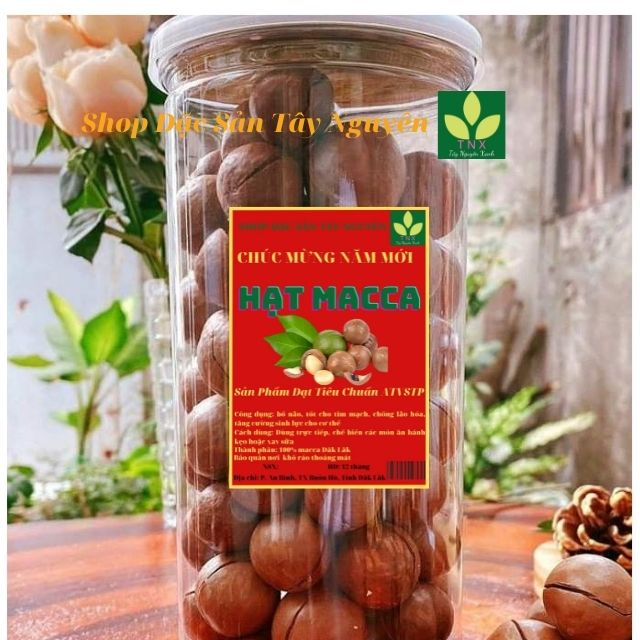 500GR Hạt Macca Đăk Lăk, loại đặc biệt thơm ngon, Sấy Chín, có chứng nhận ATVSTP