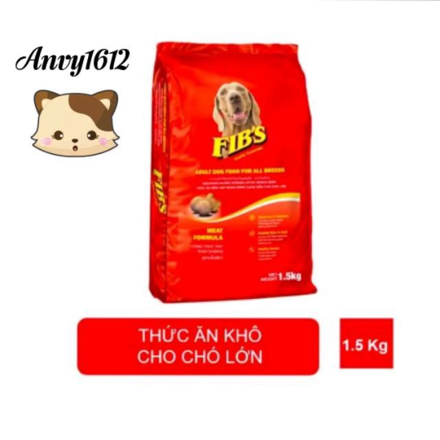 1,5kg Thức ăn chó FIB’S - thức ăn chó trưởng thành