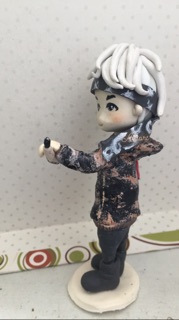 Tượng Chibi đất sét BTS