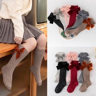 Vớ cotton dài mềm sưởi ấm bàn chân cho bé gái