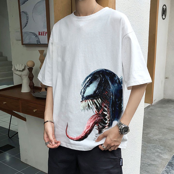 ÁO THUN  TAY LỠ VENOM NAM NỮ