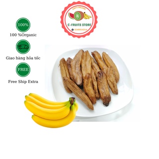 Chuối sấy c.fruits chuối sấy dẻo khô 100g 200g 500g