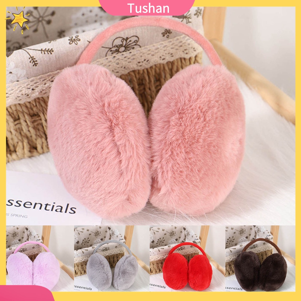Bông Chụp Tai Dày Dặn Giữ Ấm Chống Xù Lông Tiện Dụng