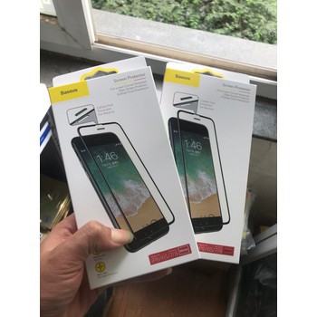 Kính cường lực Baseus chống bụi màng loa iphone X X max 7plus 8plus 7 8 6 6plus