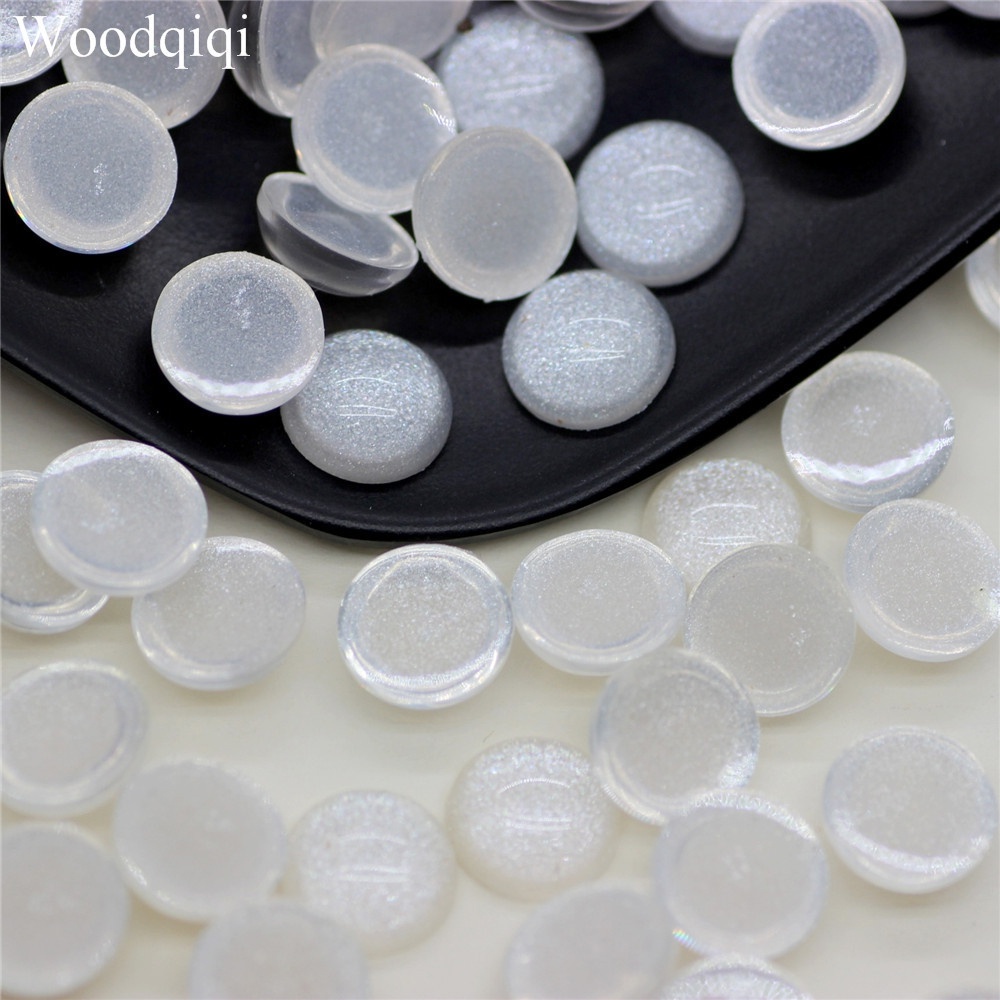 Set 20 Hạt Nhựa 10/12mm Nhiều Màu Sắc Chuyên Dụng Làm Trang Sức Thủ Công