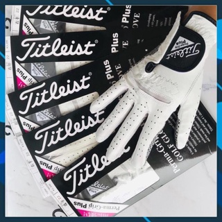 Găng tay golf titleist bên tay trái, phải chất vải bền êm . ..