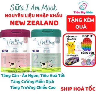 ❤mua 1 tặng 2❤️ sữa công thức i am mook số 1 & số 2 - 850g -tăng cân, tăng chiều cao, phát triển toàn diện