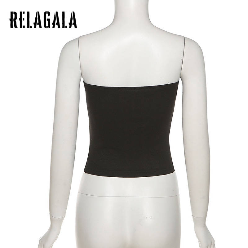 Áo Croptop Trễ Vai Màu Trơn Dáng Ôm Thời Trang Quyến Rũ Cho Nữ | BigBuy360 - bigbuy360.vn