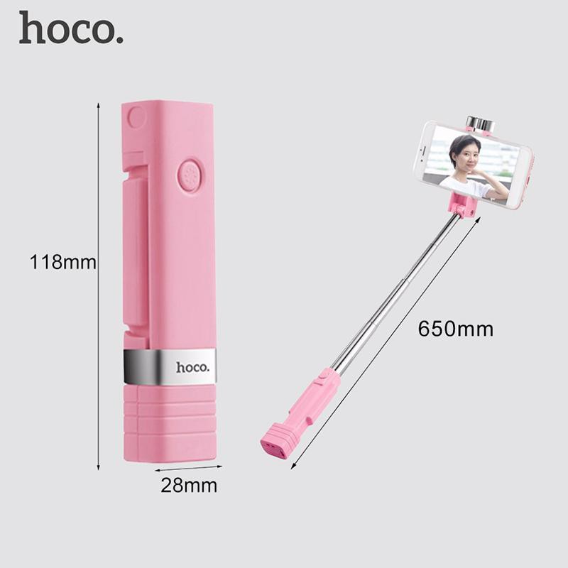 Hoco - Gậy chụp hình tự sướng K4 - Kết nối Bluetooth - Hàng Chính Hãng Hoco