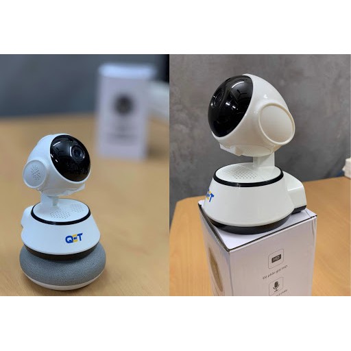 Camera giám sát ip QCT xoay 360 độ HD Basic Quốc Tế | BigBuy360 - bigbuy360.vn