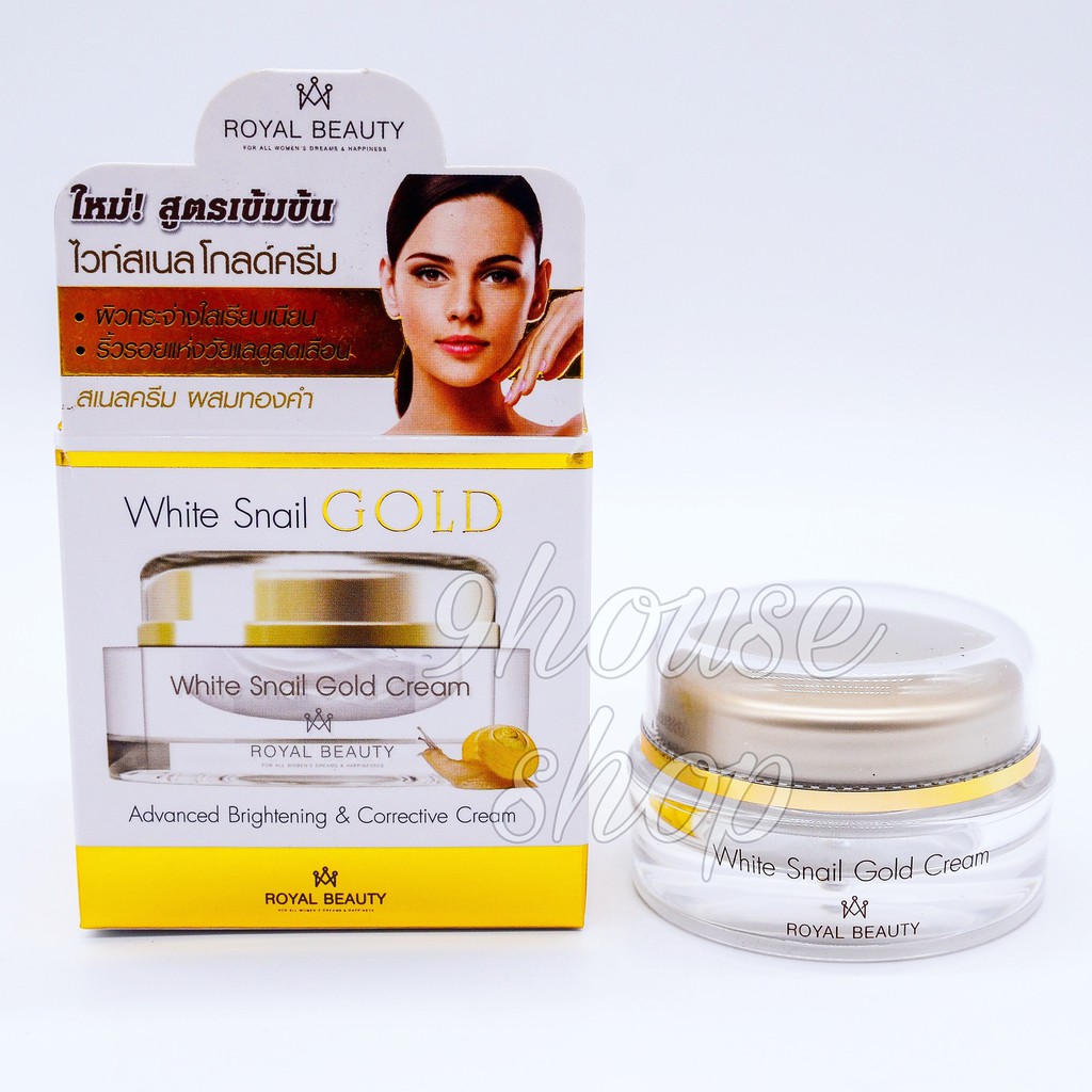 Kem Dưỡng Da White Snail Gold Royal Beauty Thái Lan 15gram