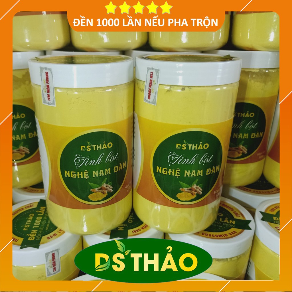 [SIÊU ƯU ĐÃI DÙNG THỬ] Tinh bột nghệ đỏ Nam Đàn  nguyên chất 100% 100gr  [DƯỢC SĨ SẢN XUẤT]