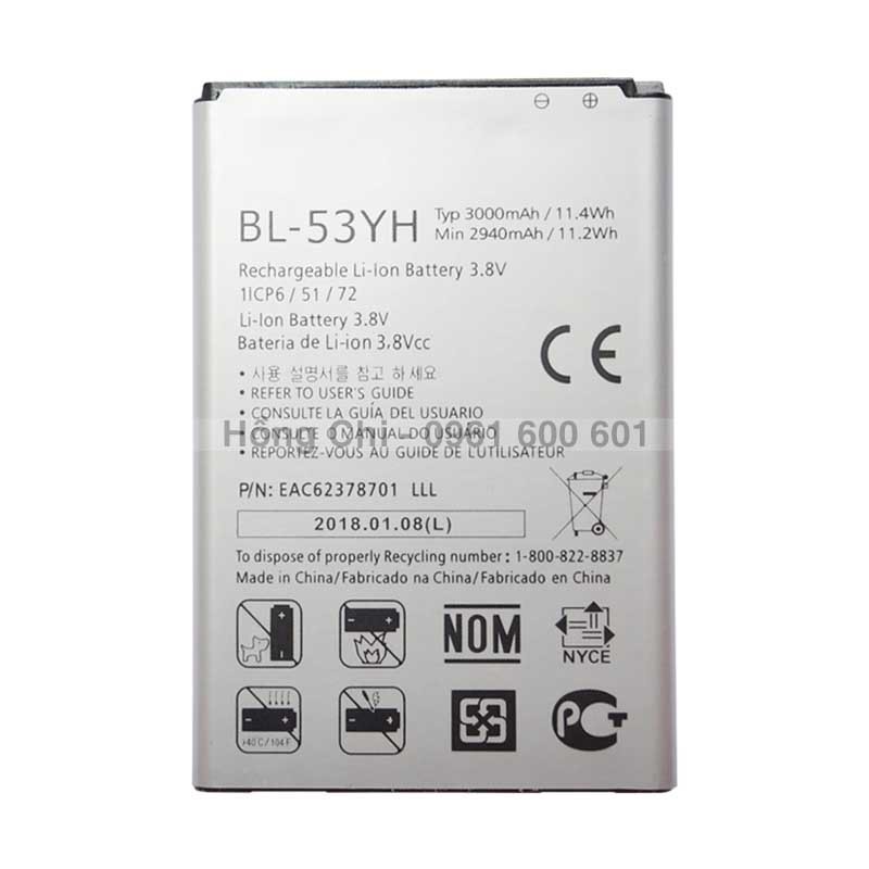 Pin điện thoại LG G3 Cat6 F460 F400 D855 Zin