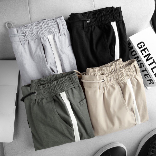 Quần Jogger Nam Kaki AROTI Form Slim Fit Vải Đẹp Cao Cấp, Co Giãn Tốt Dáng Hàn Thể Thao Nhiều Màu- Đủ Size Qk43-GS-sp4