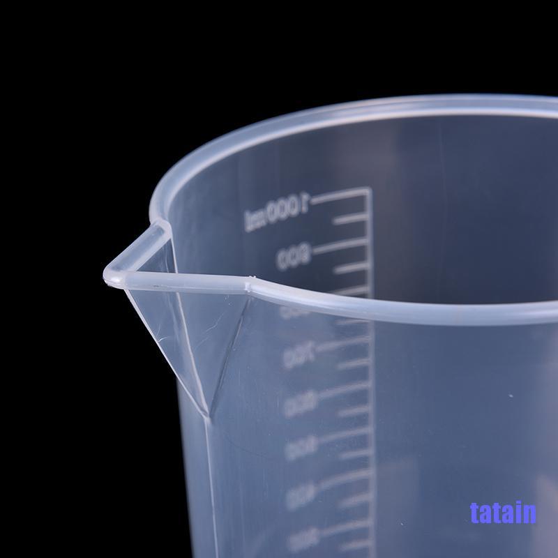 Cốc nhựa đo lường tiện dụng cho nhà bếp có nhiều cỡ tùy chọn 20- 1000ml