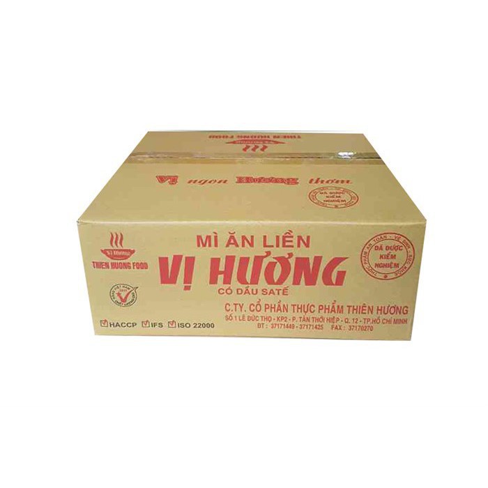 1 Thùng Mì Vị Hương sa tế gói 70g