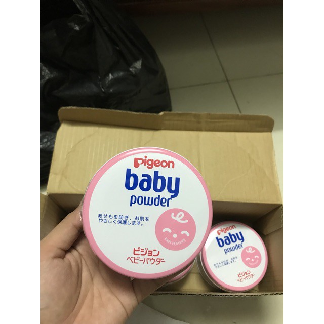 Phấn Rôm Pigeon Nội Địa Nhật 150gr/ Và Hàng Nhập Khẩu Baby Powder Prickly Heat 200g/100g