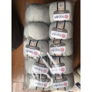 Yarnart jeans - len móc thú bông