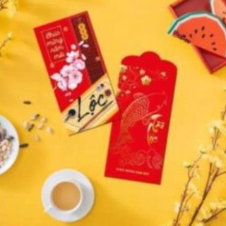 Xấp 10 bao lì xì tân sửu 2021