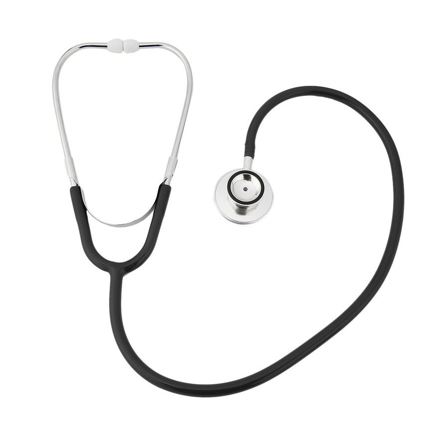 ❤Double-sided Stethoscope Single Tube Doctors Nurse Cardiology Stethoscope