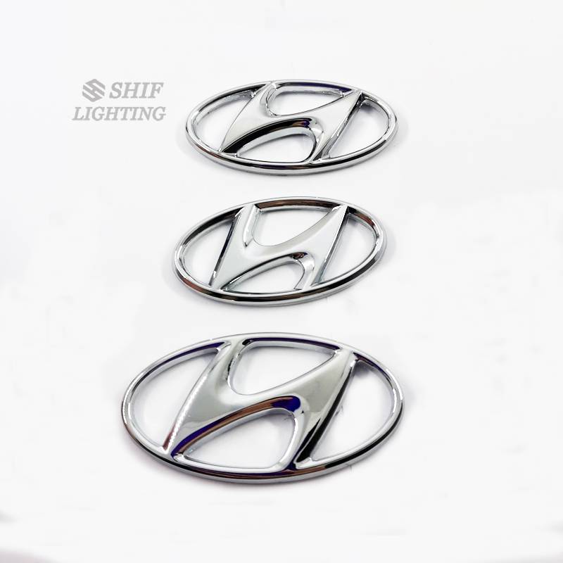 Miếng dán logo bằng kim loại dành cho xe hơi Hyundai
