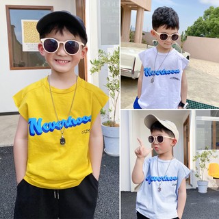[AB236] - Áo ba lỗ bé trai Neverhooa, áo bé trai sz 90-160, chất liệu cotton, phong cách hàn quốc