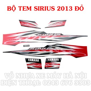 Bộ tem sirius 2013 màu đỏ