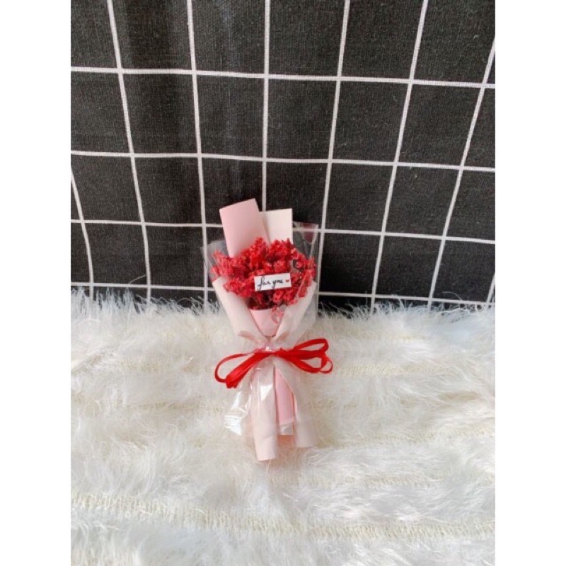 30 bó mini love you size 12cm