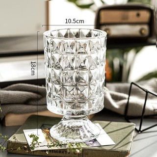 Lọ hoa ly thủy tinh pha lê phong cách châu Âu