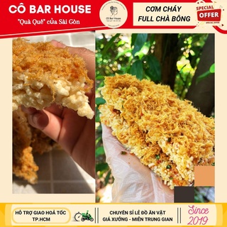 500gr cơm cháy chà bông đậm đà, nhiều chà bông, giòn rụm, vị cay hoặc không cay