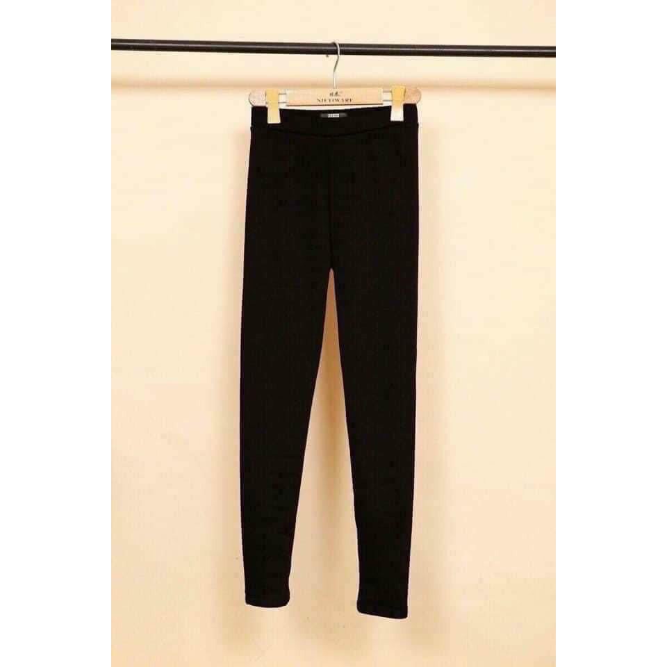 Quần Lót Lông Quần Legging Nữ Lót Lông Lót Nỉ Chống Rét Dora Style