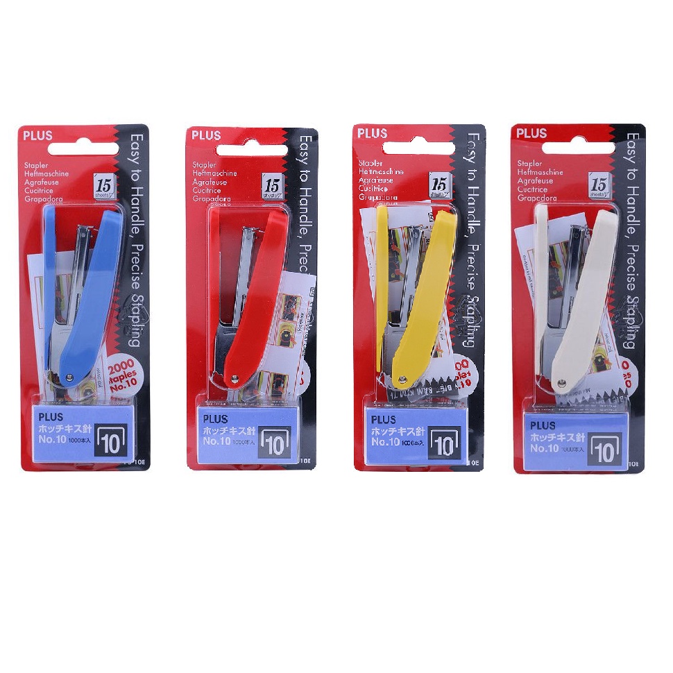 Dập Ghim Số 10 Plus  Kèm 01 Hộp Ghim Bấm.